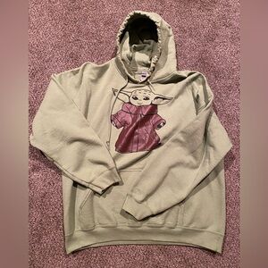 Baby Yoda Pullover Hoodie XL